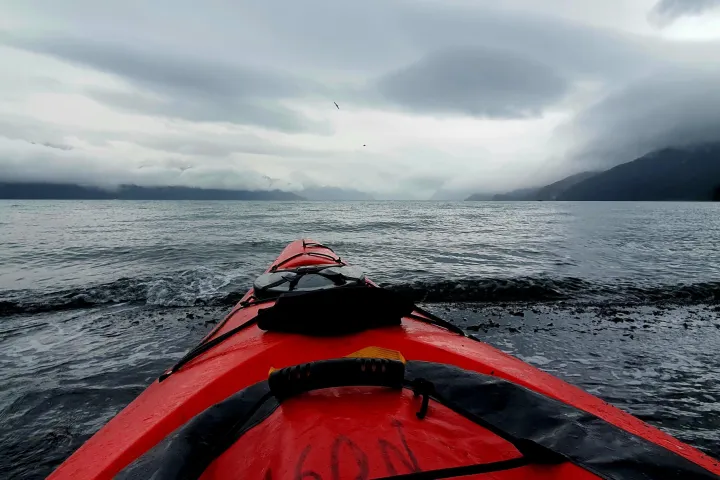 a boat on a body of water