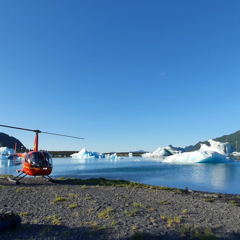 a small boat in a body of water