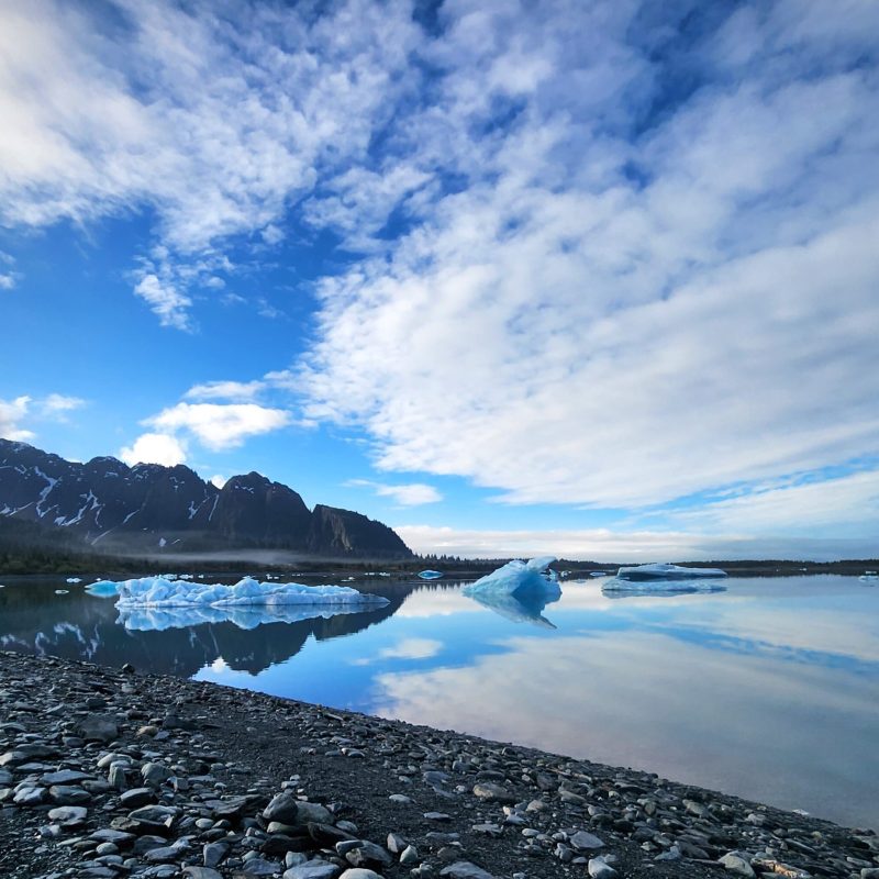 a large body of water