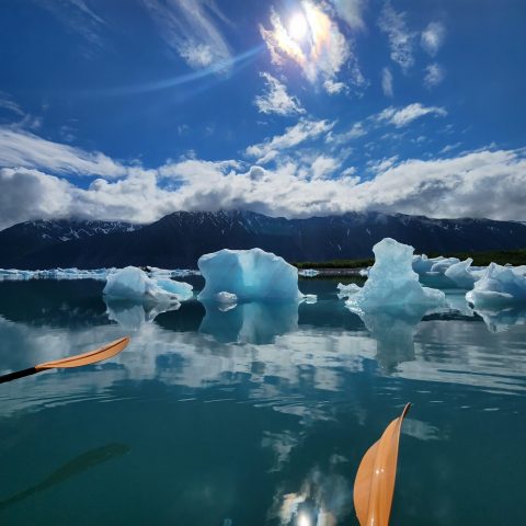 a group of clouds in the sky